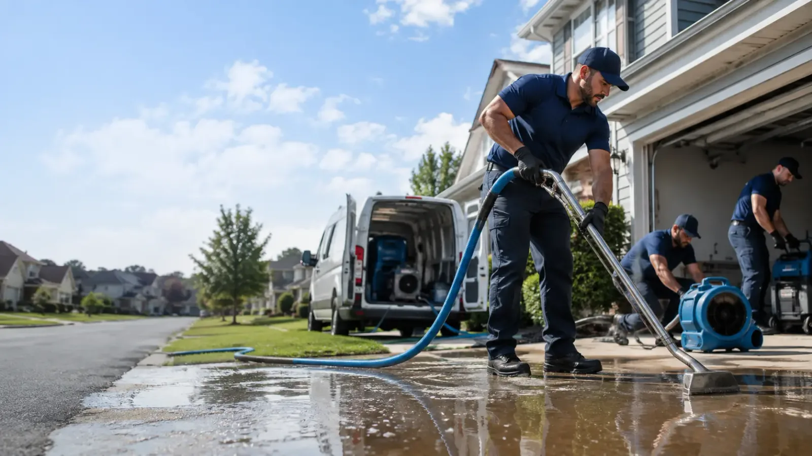 Flood Damage Restoration in Saint Germain, WI